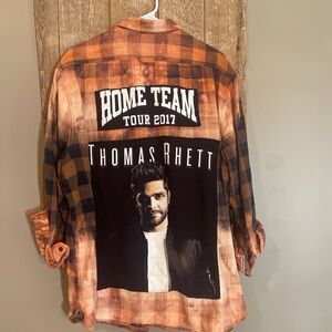 Thomas Rhett Home Team Tour 2017 Flannel Shirt